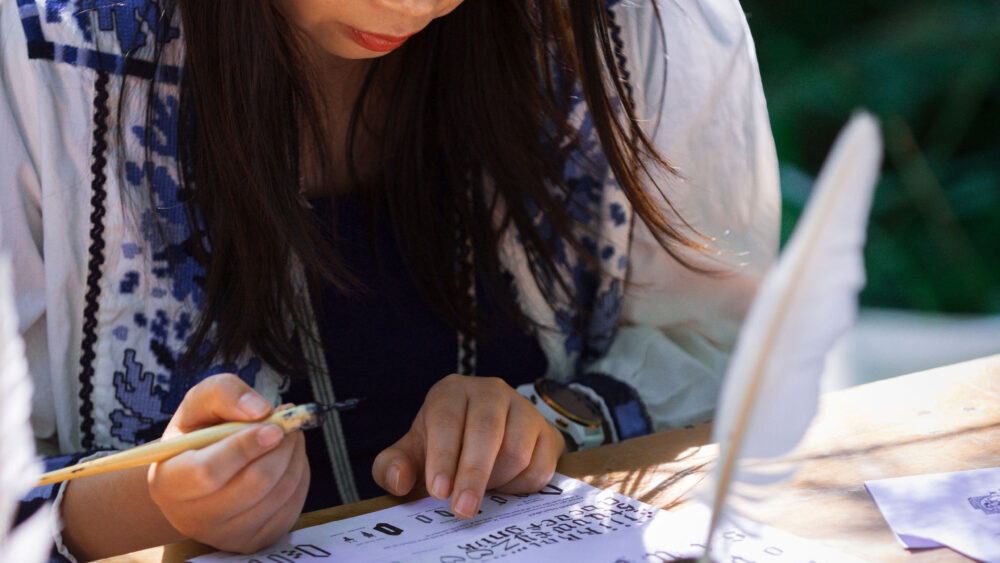 calligraphy workshop